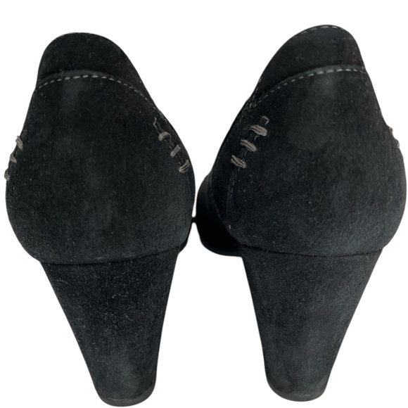 be comfortable Pumps Black Suede - Size 8M - Picture 4 of 10